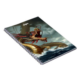 Caderno Espiral Belo Dragão