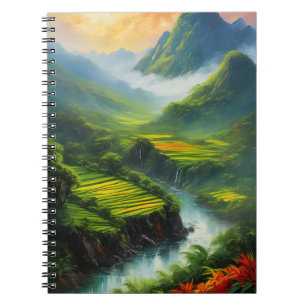 Caderno Espiral Belo Vale Verde dos Picos Asiáticos