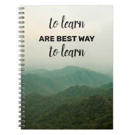 Caderno Espiral Belo Viagem cita o Spiral Photo Notebook