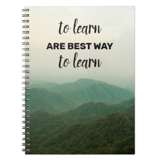 Caderno Espiral Belo Viagem cita o Spiral Photo Notebook