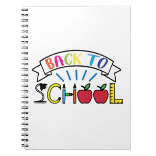 Caderno Espiral Bem-vindo de volta à vida de professor escolar
