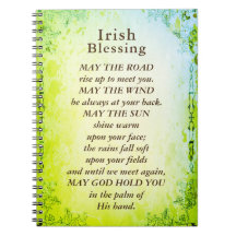 Bênção irlandesa, que a estrada se erguesse para t
