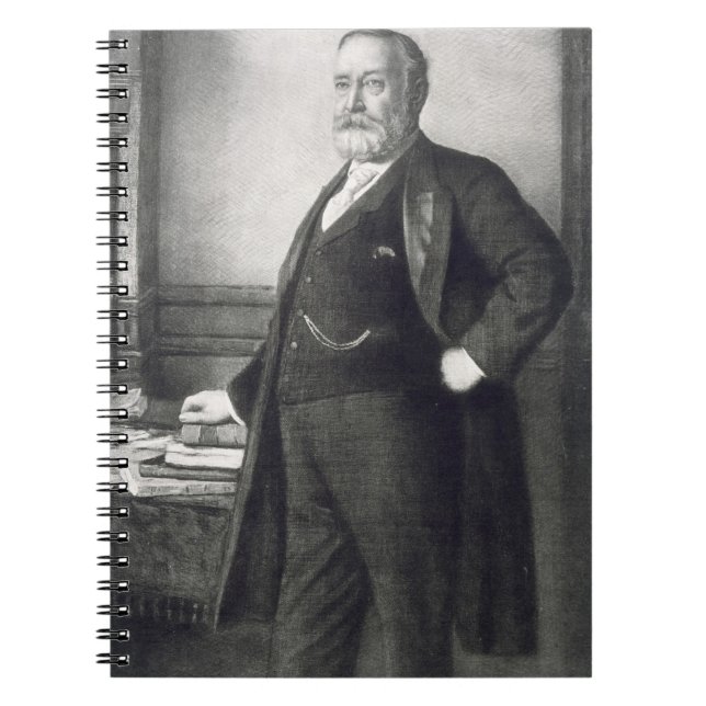 Caderno Espiral Benjamin Harrison (1833-1901), 2ó presidente de t (Frente)