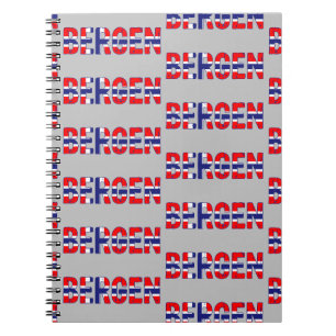Caderno Espiral Bergen Noruega