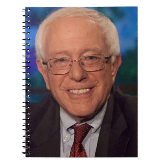 Caderno Espiral Bernie Sanders (Frente)