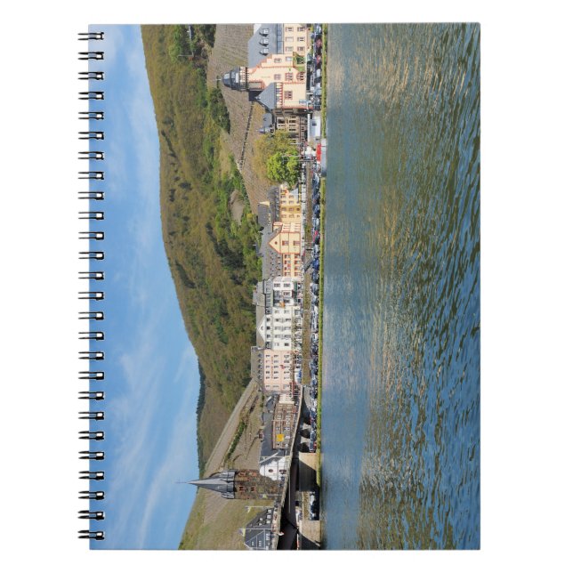 Caderno Espiral Bernkastel-Kues e der Mosel (Frente)
