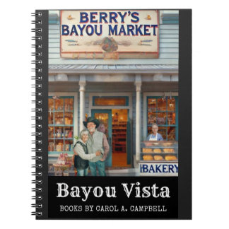 Caderno Espiral Berry’s Bayou Market – Southern Psychos Collection