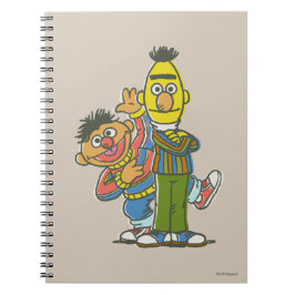 Caderno Espiral Bert e Ernie Estilo Clássico