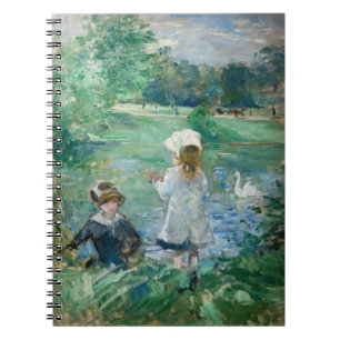 Caderno Espiral Berthe Morisot - À Beira de um Lago