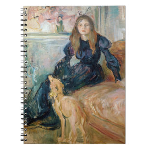 Caderno Espiral Berthe Morisot - Julie e seu galgo Laerte