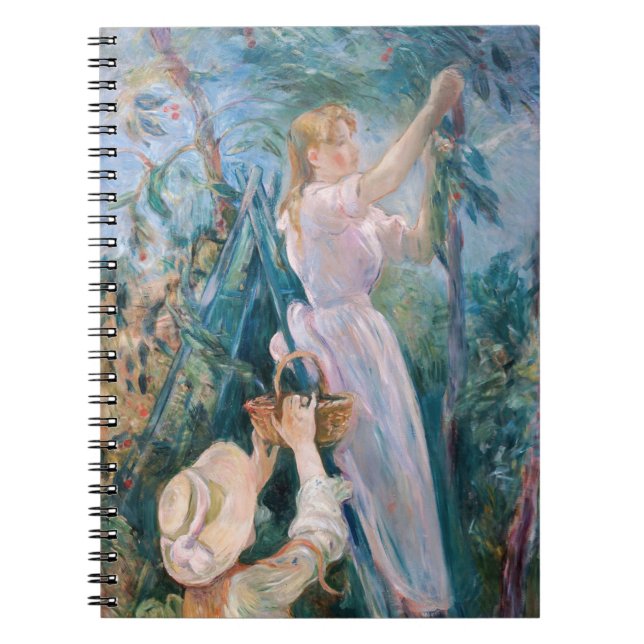 Caderno Espiral Berthe Morisot - O Seletor de Cereja (Frente)