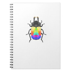 Caderno Espiral Besouro de fungo