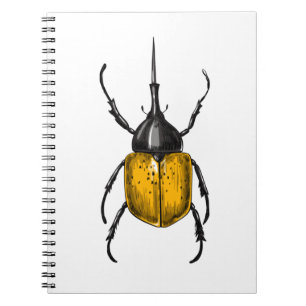 Caderno Espiral Besouro Hércules