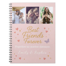 Best Friends Forever –Custom Spiral Photo Notebook