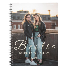 Caderno Espiral Bestie Collage Spiral Photo Notebook – Custom