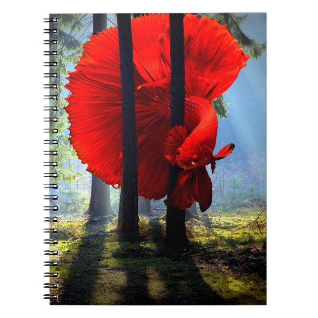 Caderno Espiral Betta Fish (Frente)