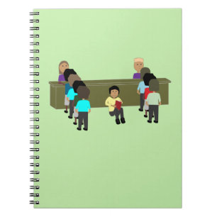 Caderno Espiral Betw da leitura as linhas