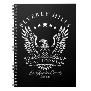 Caderno Espiral Beverly Hills Condado de Los Angeles Califórnia