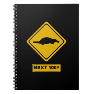 Caderno Espiral beware o platypus