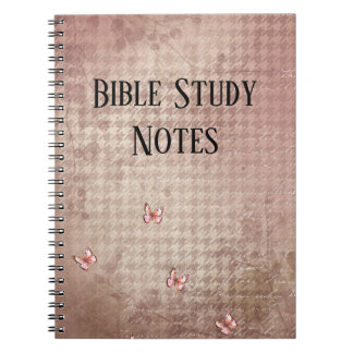 Caderno Espiral Bible Study
