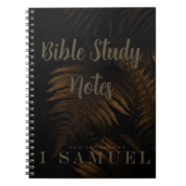 Caderno Espiral Bible Study-1 Samuel