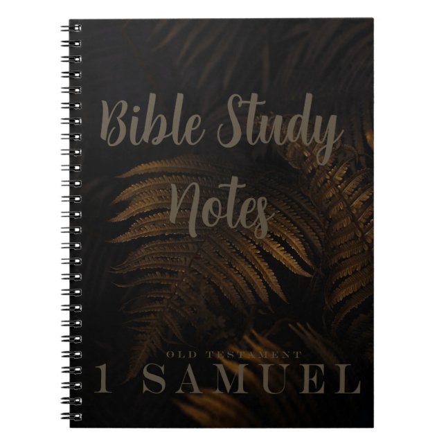 Caderno Espiral Bible Study-1 Samuel (Frente)