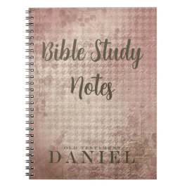 Caderno Espiral Bible Study-Daniel