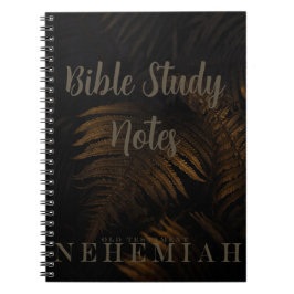 Caderno Espiral Bible Study-Nehmeiah