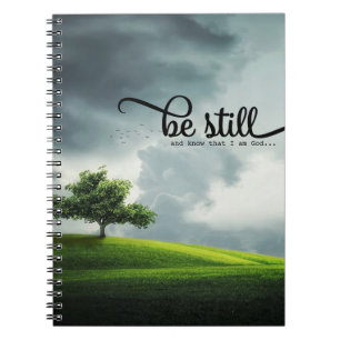 Caderno Espiral Bíblia 'Estar parado'