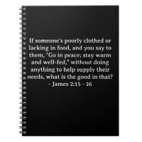 Bíblia Verse James 2:15 - 16