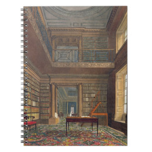 Caderno Espiral Biblioteca de faculdade de Eton, da "história de