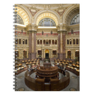 Caderno Espiral Biblioteca do Congresso