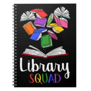 Caderno Espiral Biblioteca - Esquadrão I