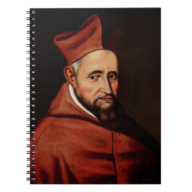 Caderno Espiral Biblioteca Romana de São Roberto Belarmino Arte (Frente)