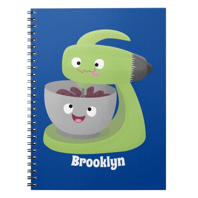 Caderno Espiral Bicho de cozinha de bico (Frente)