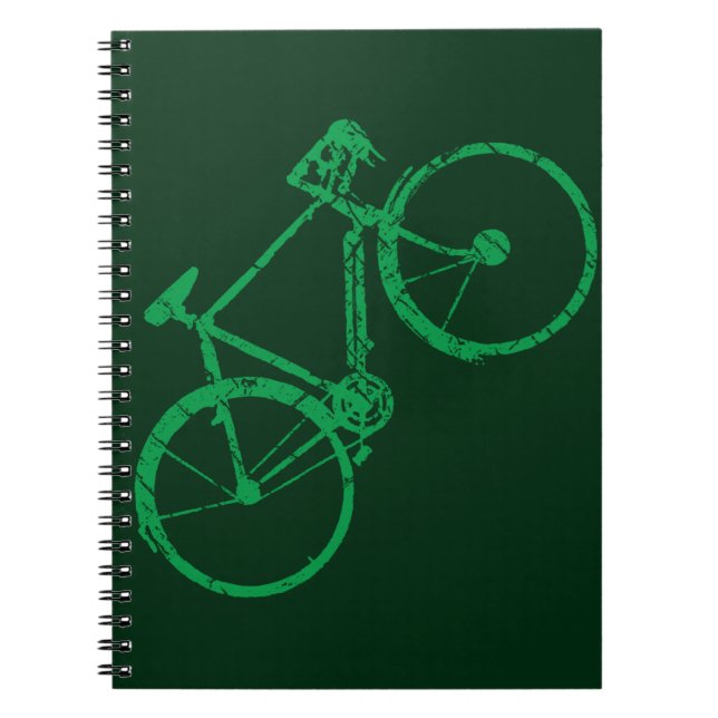 Caderno Espiral bicicleta = bicicleta (Frente)