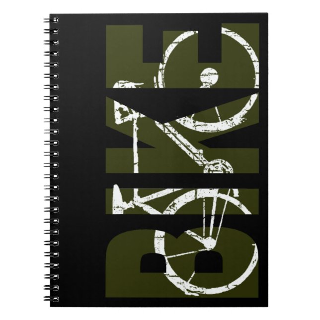 Caderno Espiral bicicleta - bicicleta + bicicleta (Frente)