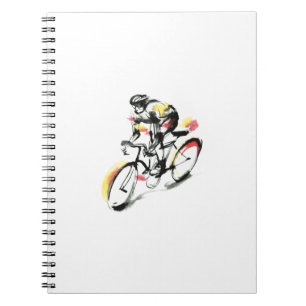 Caderno Espiral Bicicleta de estrada