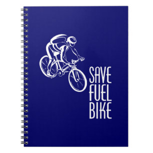 Caderno Espiral Bicicleta, Poupe Combustível