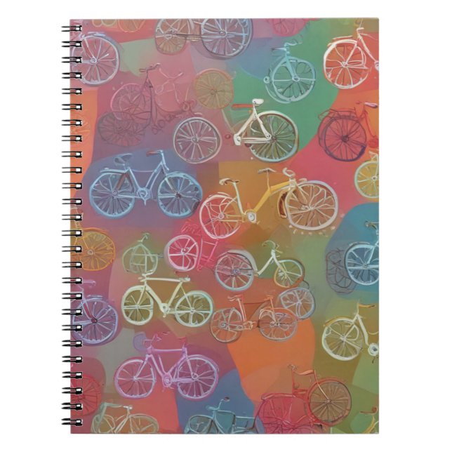 Caderno Espiral Bicicletas (Frente)