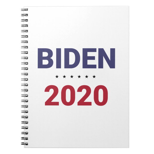 Caderno Espiral Biden 2020 (Frente)