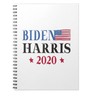 Caderno Espiral Biden Harris 2020