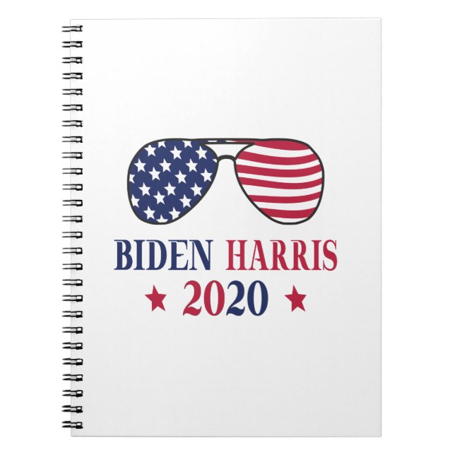 Caderno Espiral Biden Harris 2020 (Frente)
