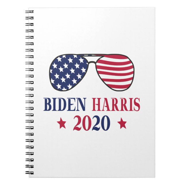 Caderno Espiral Biden Harris 2020 (Frente)