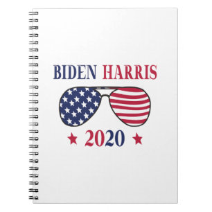 Caderno Espiral Biden Harris 2020