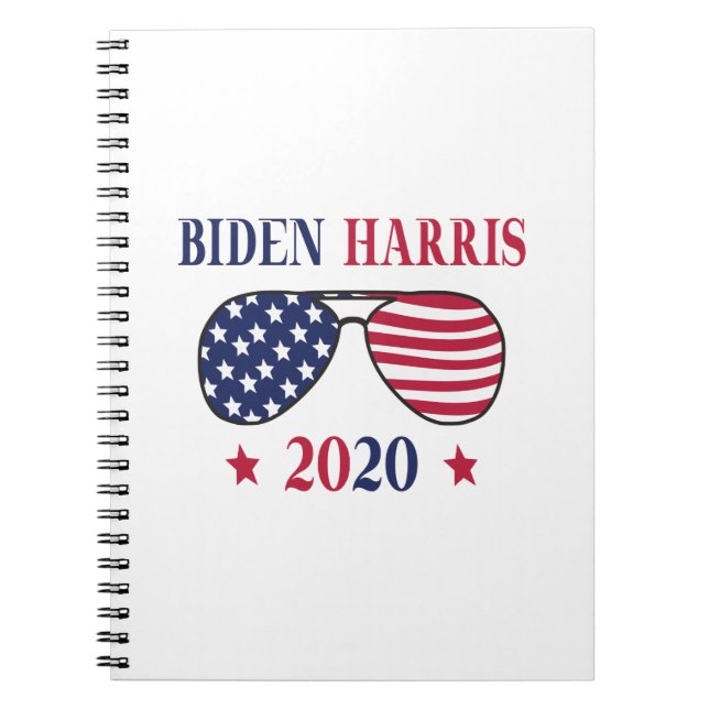 Caderno Espiral Biden Harris 2020 (Frente)