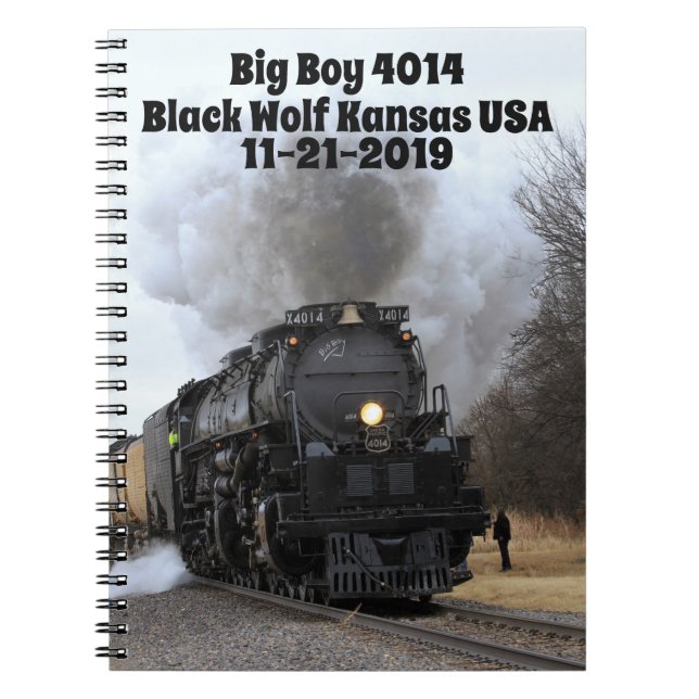 Caderno Espiral Big Boy 4014 Black Wolf Kansas (Frente)