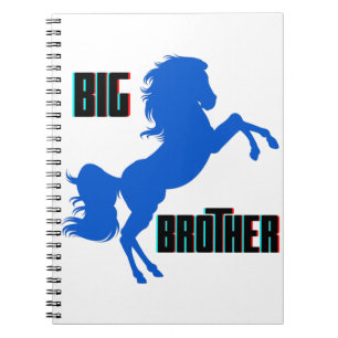 Caderno Espiral Big Brother Horse Rearing