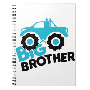 Caderno Espiral Big Brother Monster Truck