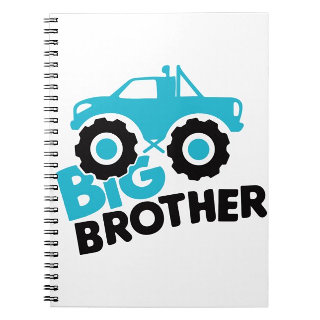 Caderno Espiral Big Brother Monster Truck (Frente)